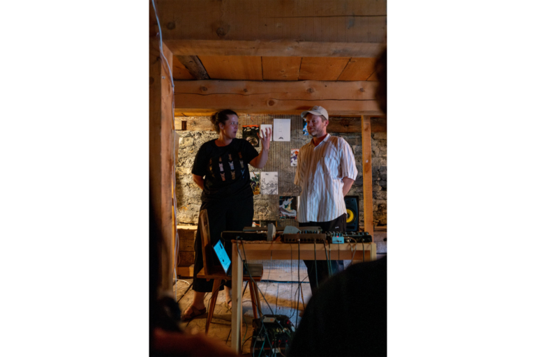 Soundperformance von Samuel Schranz